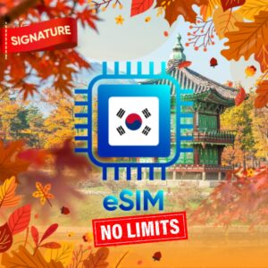 eSIM Hàn Quốc gói vô hạn