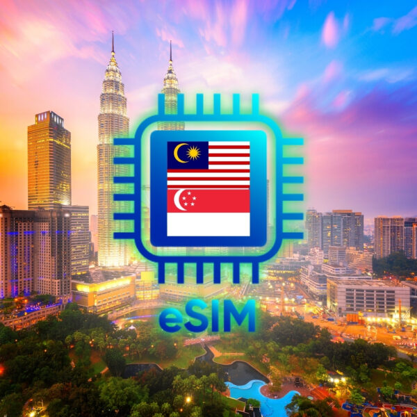 eSIM Singapore và Malaysia gói cố định