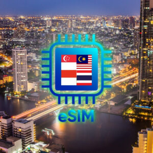 eSIM Singapore, Malaysia, Indonesia, Thái Lan gói hàng ngày