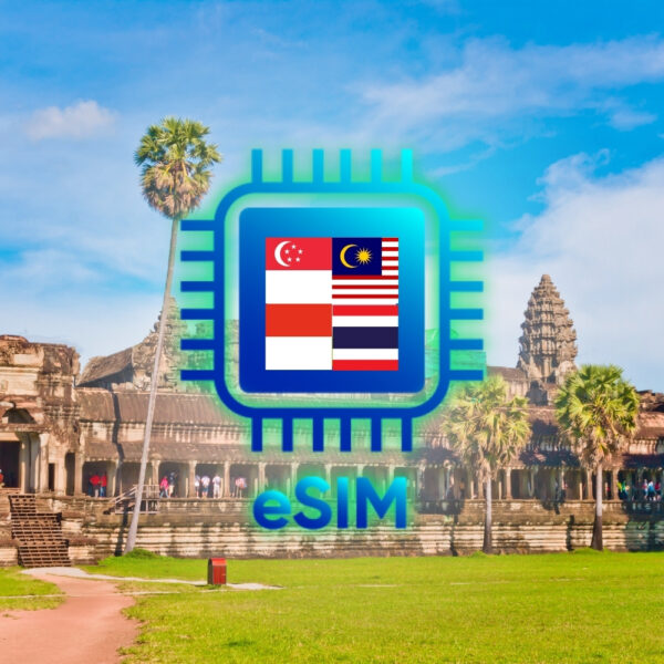 eSIM Singapore, Malaysia, Indonesia, Thái Lan gói cố định