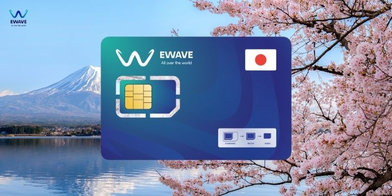 Sim data du lịch Nhật Bản eWave