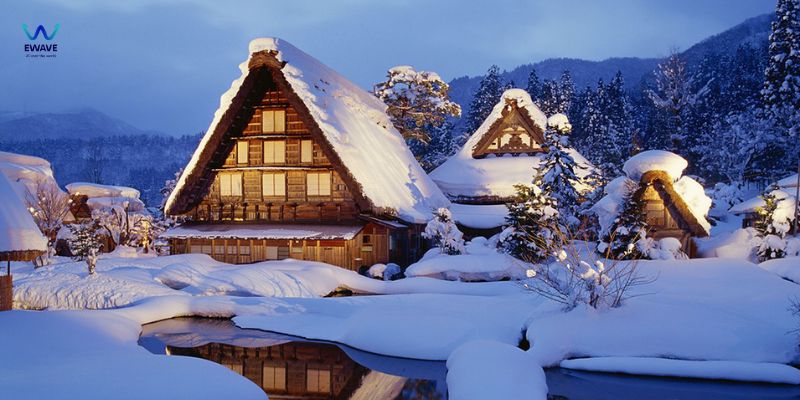 Làng cổ Shirakawago đẹp như trong truyện