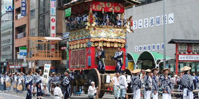 Lễ hội Gion Matsuri nổi tiếng nhất tại Kyoto